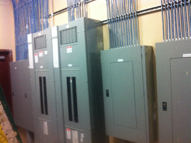 Hotel electrical panels